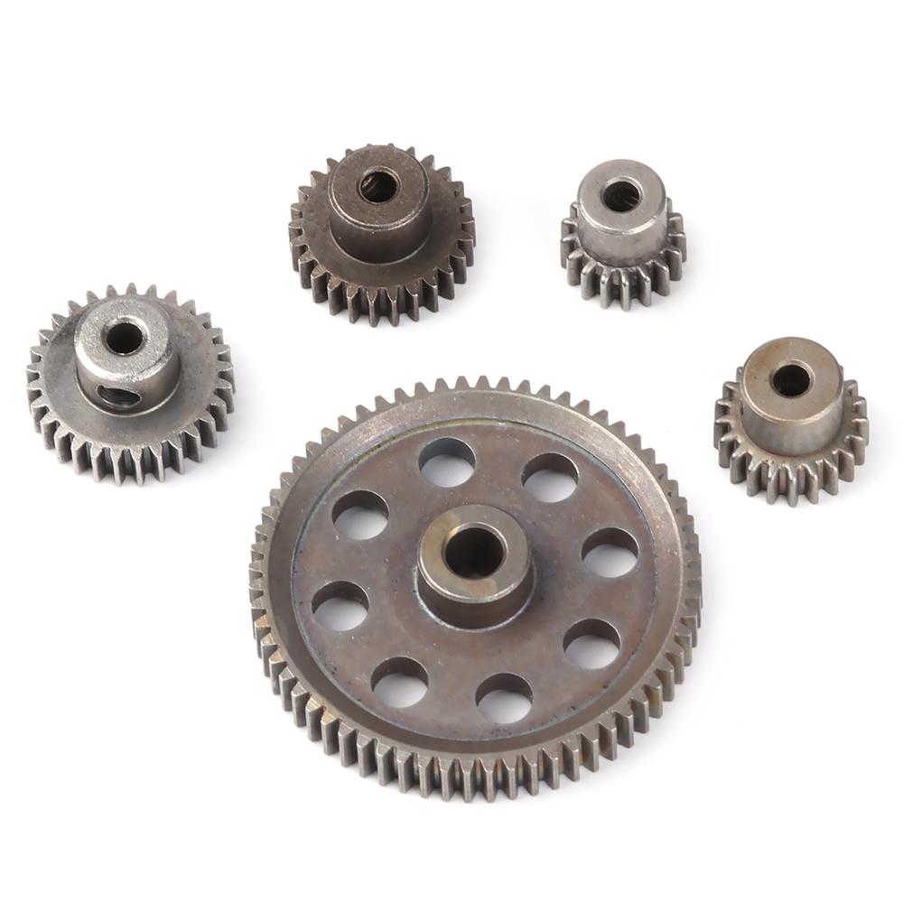 Motor Pinion Grey Main Gear 64T 11181 Unlimited Steel Teeth 21T Truck Metal Diff 1/10 RC Parts 5 Styles HSP RC Tools 11184