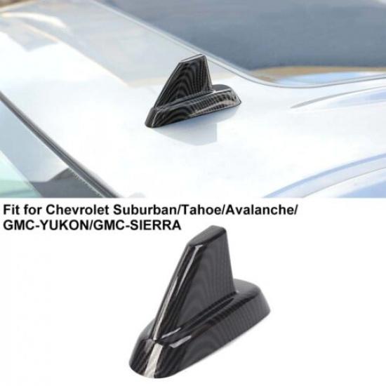 For Chevy Tahoe Suburban SIERRA 2007-2013 Carbon Fiber Antenna Protector Cover