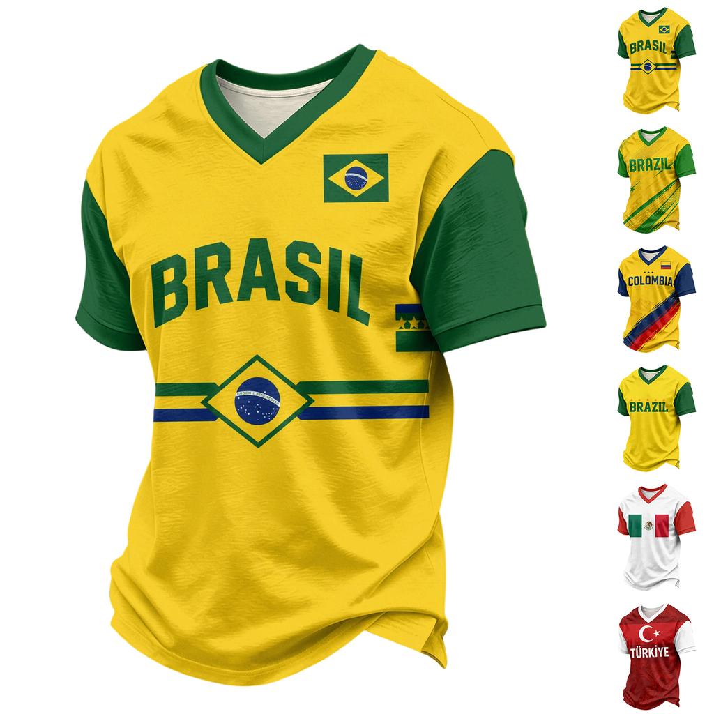 Men's and Boys' Printed Soccer Fan for Day Support