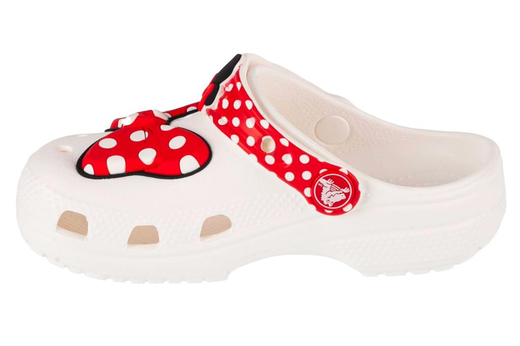 Crocs Disney, pour Fille Diapositives blanches