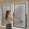 Reflective Window Insulation Film Window Cover with Suction Cups Reusable Thermal Insulation Sun Shade for Home Office RV