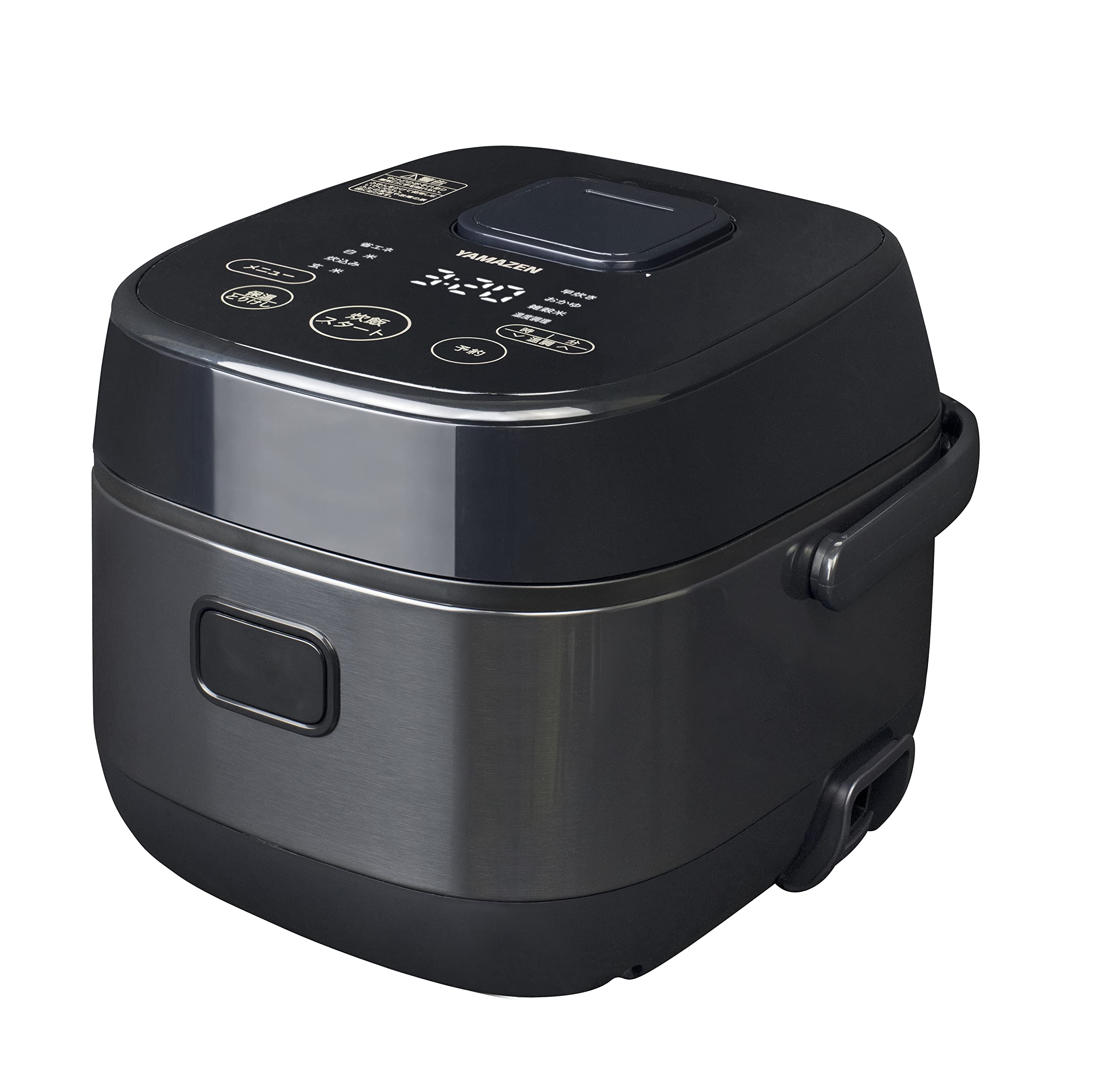 

Rice Single 3 Two People 9 Different Cooking IH Type Rice Low Temperature Brown Multigrain Heat Reservation Black [Yamazen] Cooker, Living, Cups, IH,