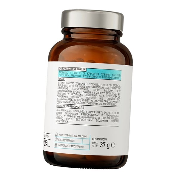 Sweat Blocker, Pharma Sweat Blocker, Ostrovit 90caps (71250080)