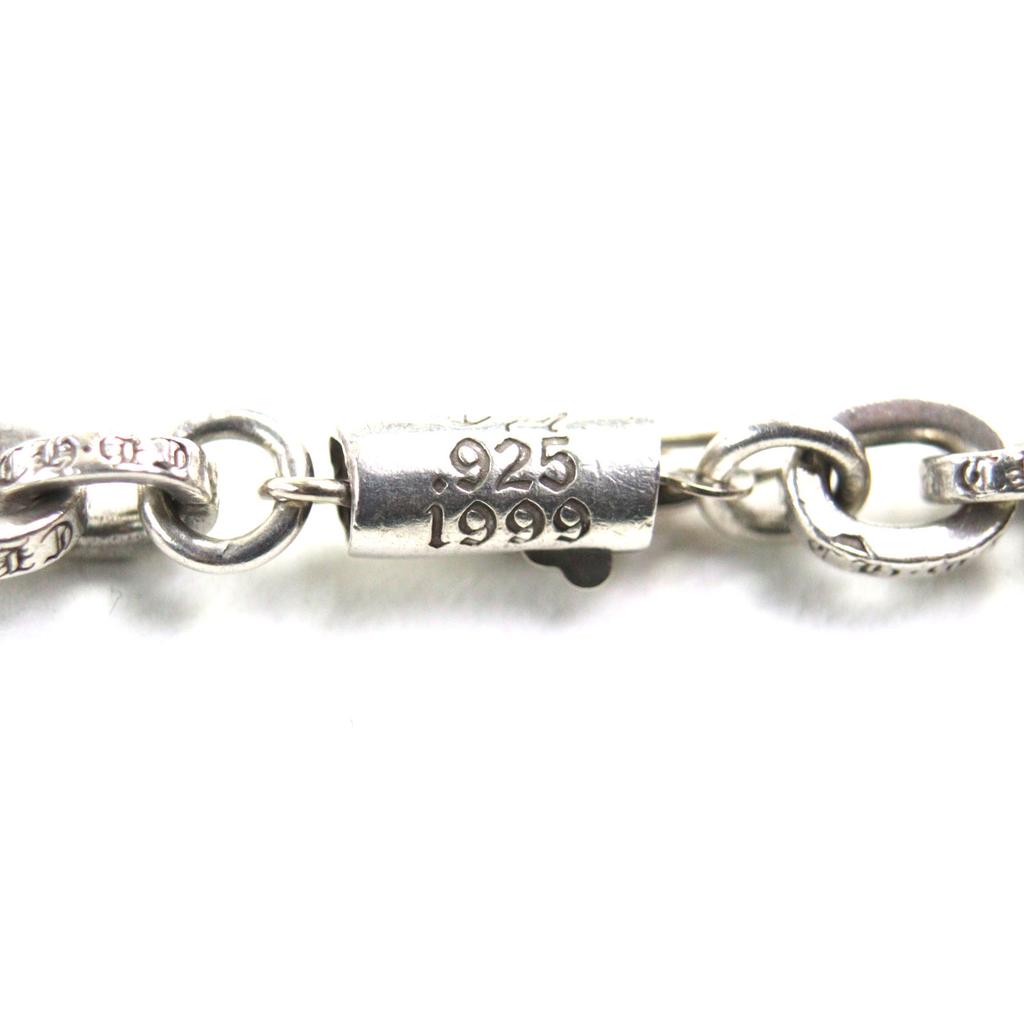 Very Good CHROME HEARTS Necklace Paper Chain Silver 925 Mens Used