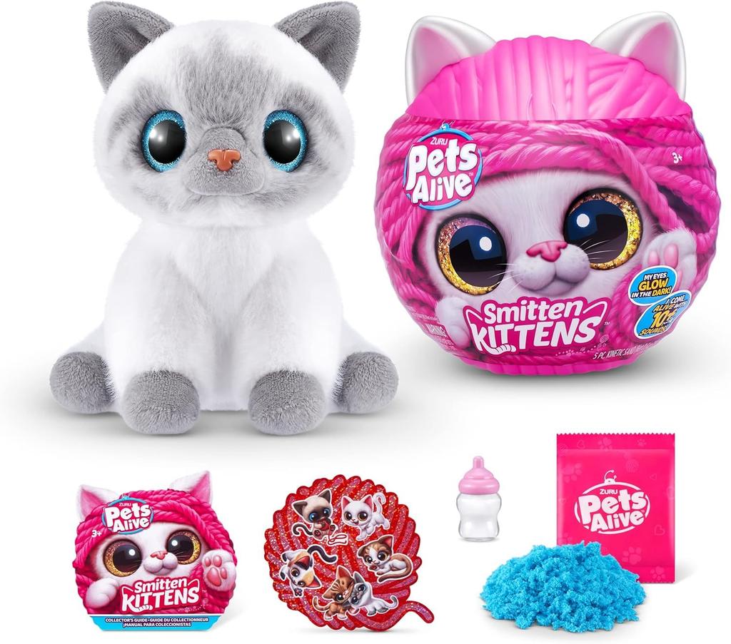 Pets Alive Cat Pet Alive Kitten (Birman) Stuffed Toy Meows [Used]