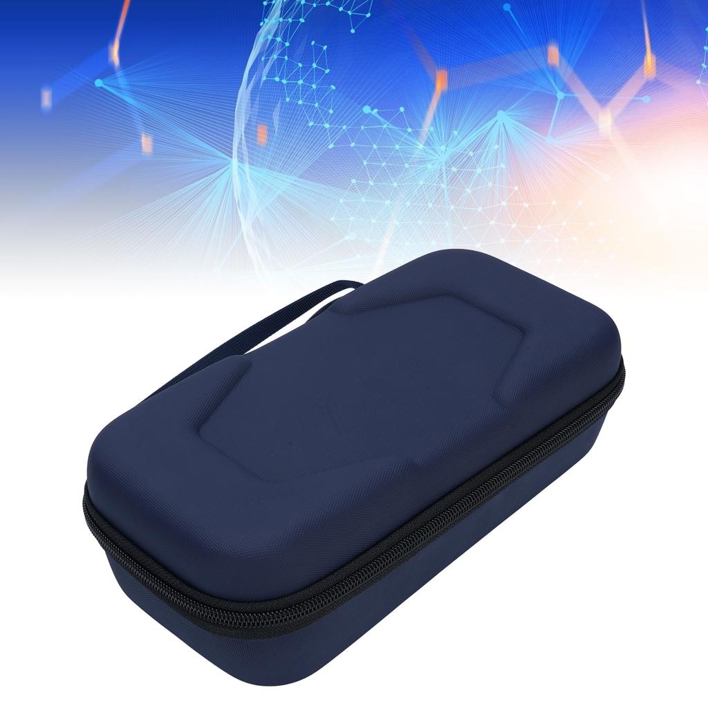 Carrying Case for     Console EVA PU Handheld Game Console Hard   Pouch Storage Bag with 20 Game Card Slots for Travel