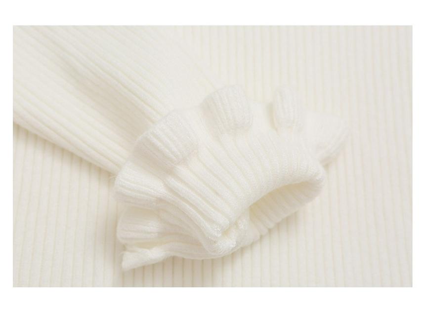 2025 Girls' Spring Autumn Stylish Three-Piece Set: Sweater and Skirt