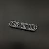 3D Metal GTD Logo Car Stickers Decals Front Hood Grill Emblem Badge for GTD Go-lf 2 4 5 6 7 8 R MK4 MK5 MK6 MK7 MK3 MK2