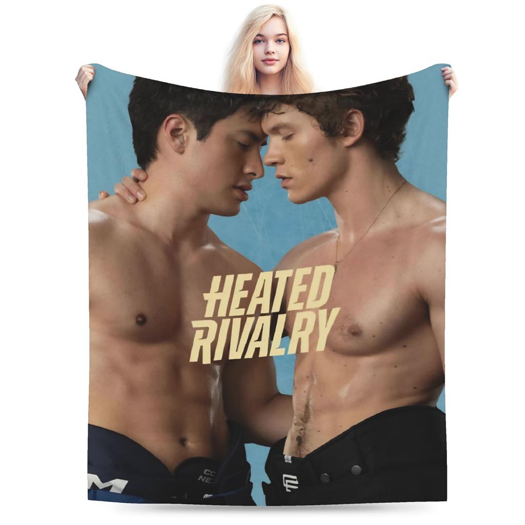 Heated Rivalry Ilya And Shane Blanket Fleece Autumn/Winter Breathable Ultra-Soft Throw Blanket for Sofa Car Bedspread