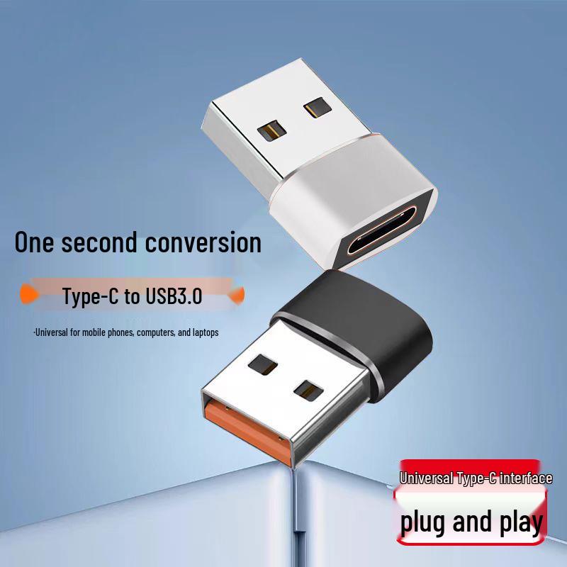 Universal Type-C to USB Adapter for Huawei & Apple 15 Pro - PD Data Cable Converter & Car Charger