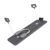 Prancha de Flexão Roda Abdominal Roda 4 em 1 Multifuncional Equipamento de Treino Abdominal Treino de Força do Core com