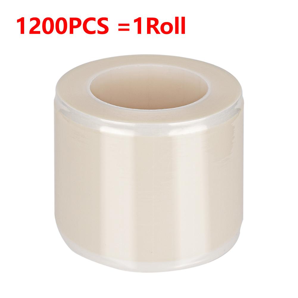 

1200 шт./рулон одноразовая защитная пленка для татуировок стоматологическая защитная лента прозрачная пленка для татуировок пластиковая противообрастающая пленка клейкая лента