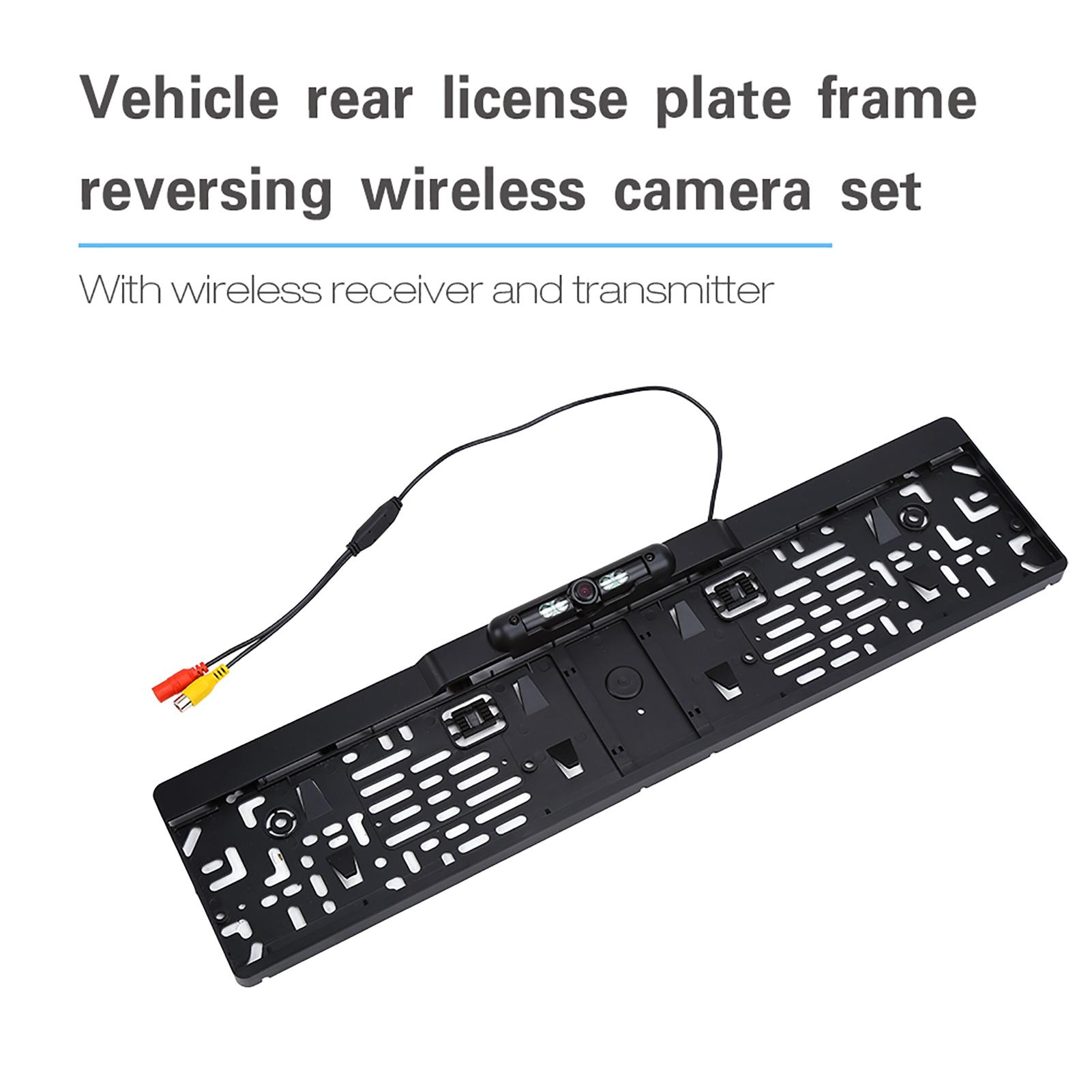 

Oversea Funk 170 Degree IR Reversing Camera Wirelessly Mark License Plate Parking Aid