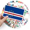 105 аркушів/набір Наліпки-іграшки Серія Національних Прапорів Мультяшні Валіза Ноутбук Гітара Скейтборд Персоналізовані Декоративні Наліпки TMZ