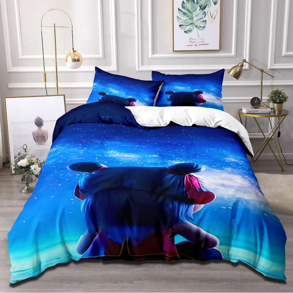 Cartoon Animation Movie Quilt Cover Three-Piece Bedspread