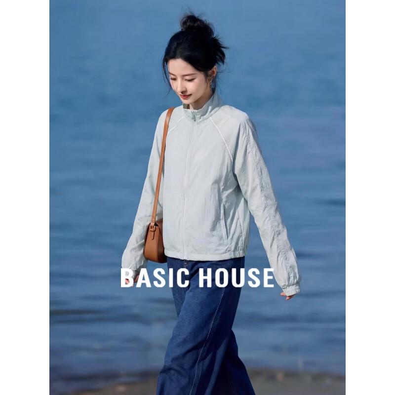 Basic House Women s Stand-Collar Sport Jacket M