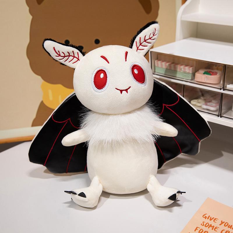 Plush Moth Halloween Toy Cartoon Fill Doll Accompany Appease Pillow Party Gift