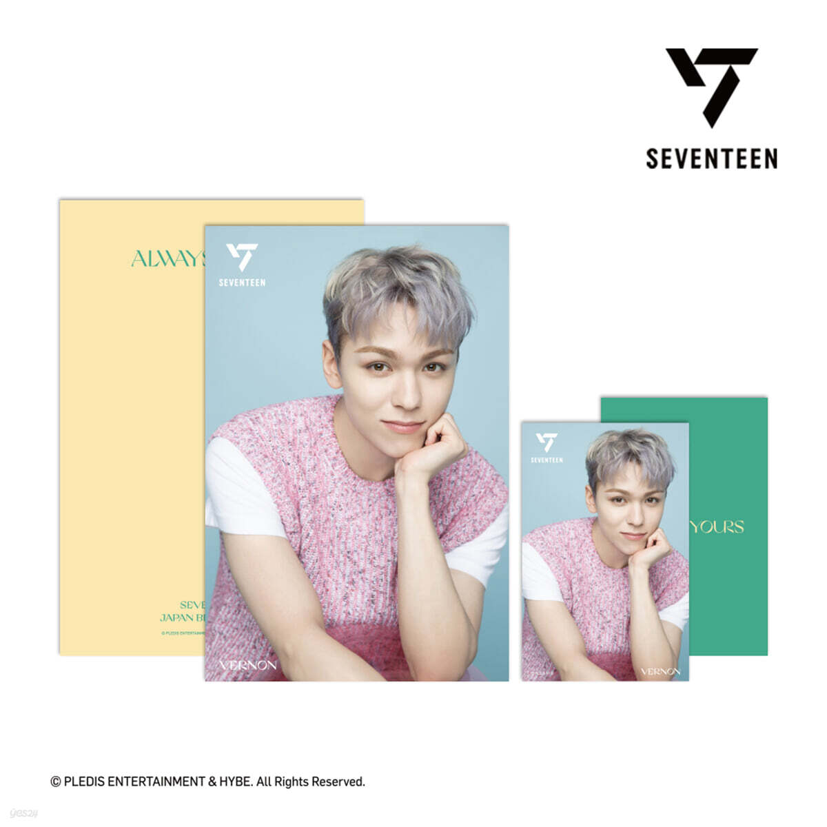 

[SEVENTEEN - ALWAYS YOURS] 3D Lenticular Postcard [Vernon ver.]