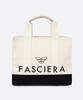 Fasciera Classic Leather Combination Square Tote Bag_Arias12