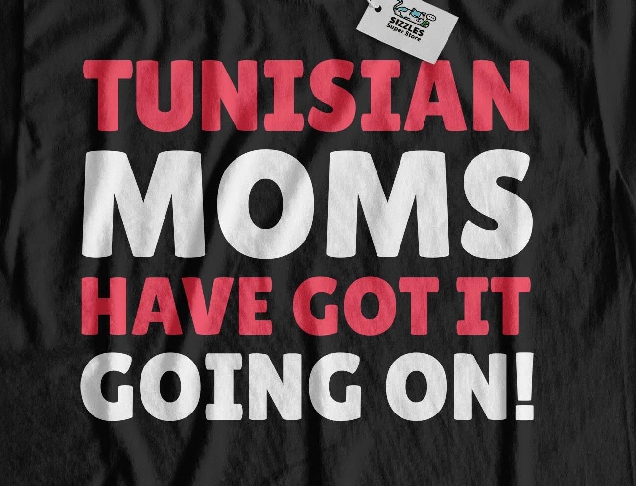 Funny Tunisian Mom T-Shirt Tunisia Mothers Day Gifts 2XL