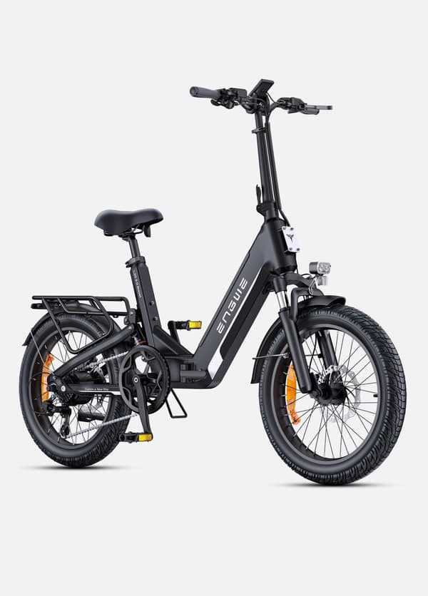 ENGWE L20 3.0 Boost Electric Bike - 48V 250W Motor, 120km Assisted Range, Fast Charging, Full Suspension for Urban and Off-Road Commute