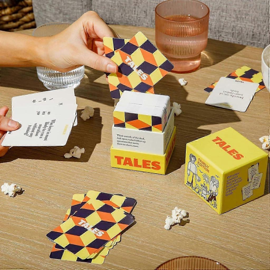 2025-26 Family Edition Conversation Starter Cards, perfect for family gatherings and travel