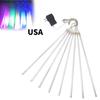 Meteor Shower Star Rain Lights 30cm 8 Tubes Falling Christmas Outdoor Party Tree