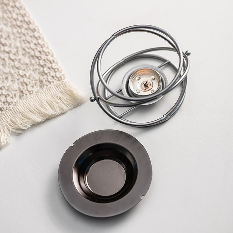 Wax Melt Burners Essential Oil Burners,Iron Oil Burners Tealight Wax Warmer Aromatherapys Holder Candle Scented Diffuser