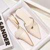 Brand Elegant Heels Summer Women's Shoes Woman Sandals Leisure Slippers Comfortable Open Toe Slip-On Slides