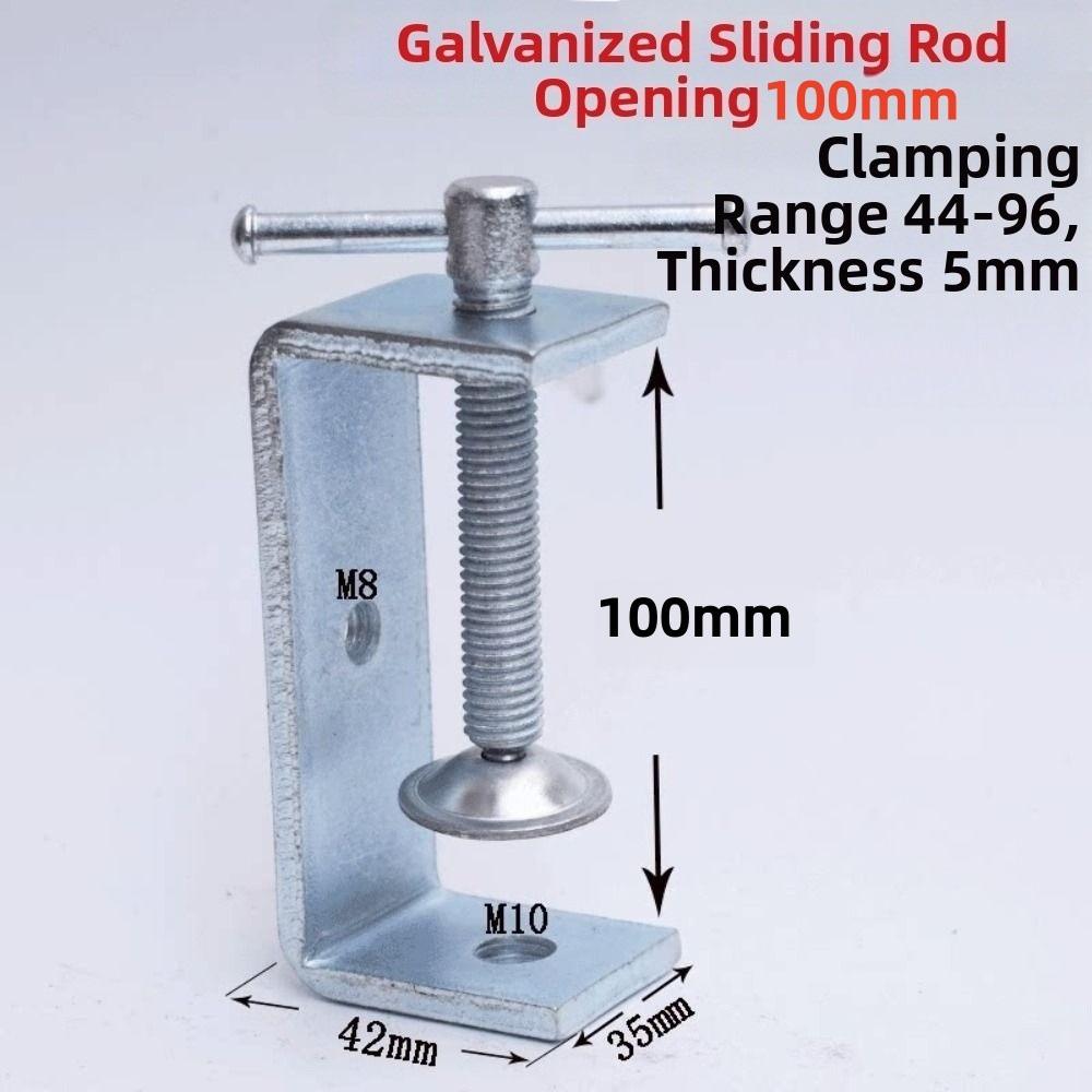 Adjustable Square Clamp Zinc Plating Fixed Holder Clip Professional C-clamp Hardware Fasteners