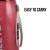 Unzerbrechliche, auslaufsichere Trinkflaschen mit Klappverschluss für Fitnessstudio, Reisen, Zuhause | 800 ml, BPA-frei, 2er-Set | Langlebiger Kunststoff, Gefriersicher, Stilvolles klares Design