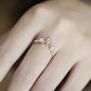Women's Moonstone Moonlight Earrings, Necklace, and Ring Set