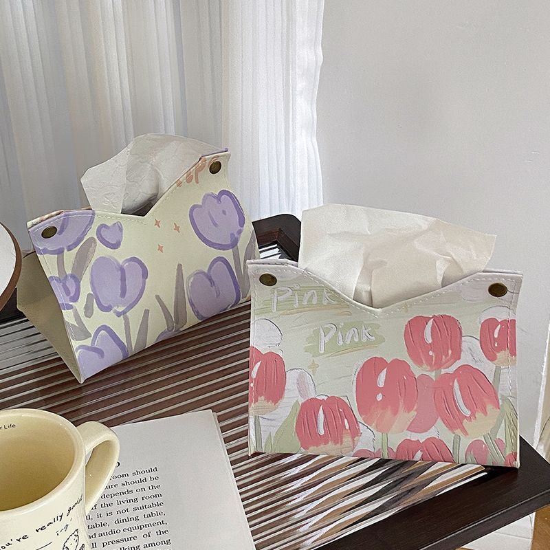 Modern Minimalist Tissue Box Holder With Elegant Design For Home And Car Storage
