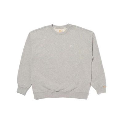 Levis Logo Muster Rundhals Pullover Locker Sweatshirt Herren sweatshirt Grau A3770-0004