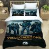 Set Biancheria da Letto Stampati del Film Yellowstone set squisito di biancheria da letto copripiumino set copripiumino set biancheria da letto lusso regalo di compleanno