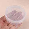 Transparent Circular Box With Cover Cosmetics Puff Storage Box Beauty Face Care Tool Makeup Case Travel Accessories Container