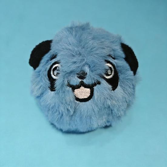 Brinquedo de Bola que Faz Barulho para Cachorro Pelúcia Bola de Borracha Saltitante Brinquedo de Mastigar para Cachorro Brinquedo Interativo para Filhotes Dentição para Cães Pequenos e Médios