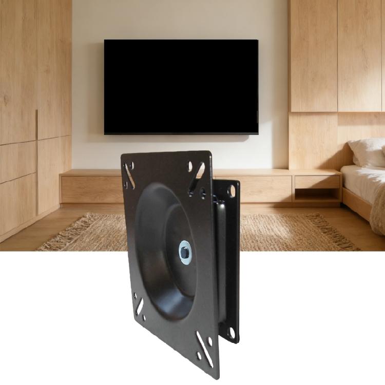 Monitor Mount Flat Panel Bracket for 10 To 30Inch LCD Screens Rotatable Capability Heavy Gauge Metal Space Efficient