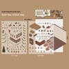Senyou 3.0 Christmas Cottage 3D Miniature Scene Stickers - Exclusive DIY Landscape Decor