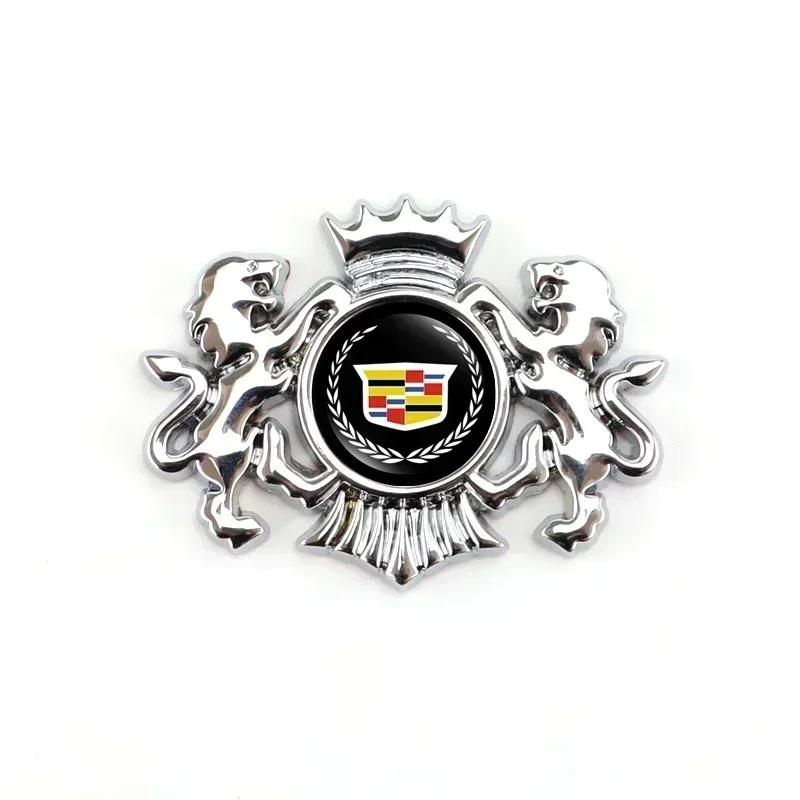 

3D Car Sticker Body Side Window Lion Badge for Cadillac Escalade CTS ATS SRX Deville BLS XT4 XT5 XT6 STS XTS SLR XLR CT4 CT5 CT6 армия зеленый