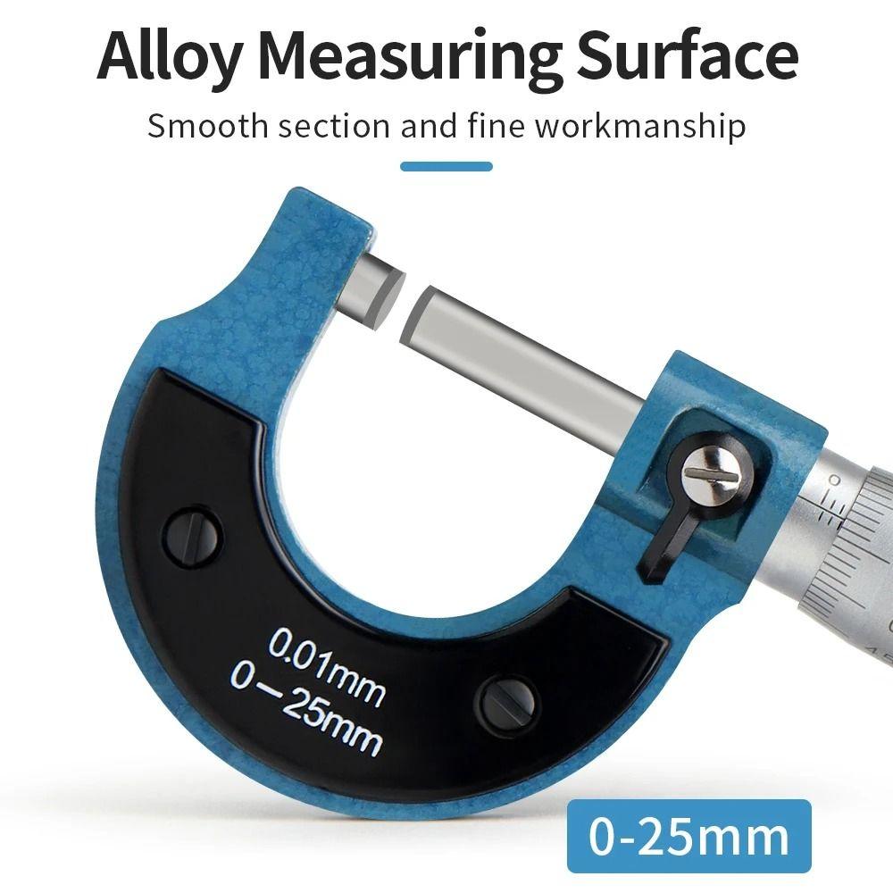 Thread Scale Mechanical Micro Caliper 0-25mm Precision Micro Meter Micrometer Gauge  Industrial Use