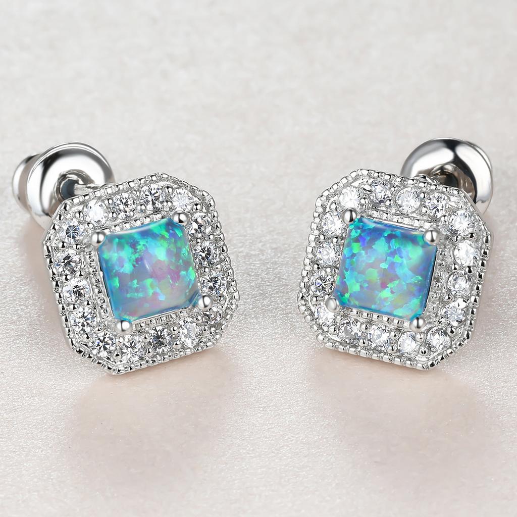 Hot Selling Square Earrings for Light Luxury and Fashionable Commuting