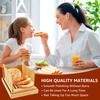 Bread Slicer Guide Foldable Toast Bread Slicer with Crumb Tray Portable Loaf Slicer Cutter Kitchen Gadgets