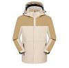Personalized Windproof 3-in-1 Jacket: Solid Color, Custom Logo, Unisex Design, Thick Workwear