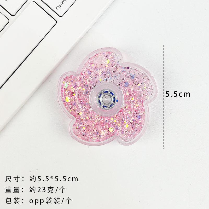 

Creative Quicksand Petals Pastel Quicksand Top Spiral Fidget Spinner Toy To Relieve Stress Fidgets Cool Kids Toys For Girls Gift