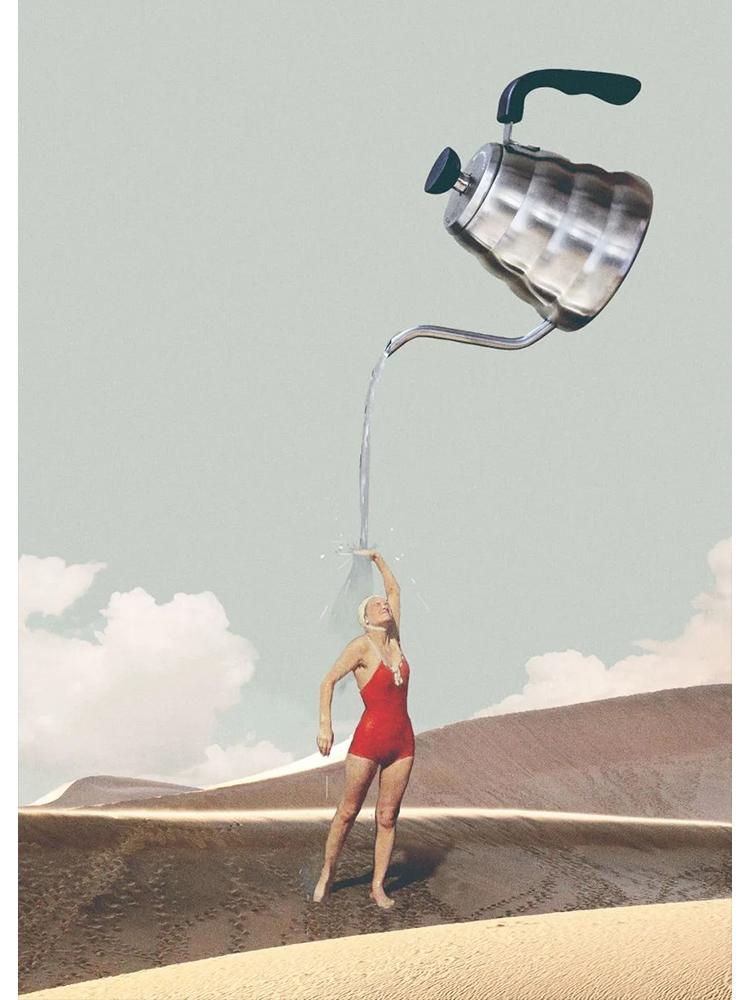 Funny Collages Posters Abstract Wall Art Canvas Painting Picture Print For Modern Living Room Home Decoration Mural