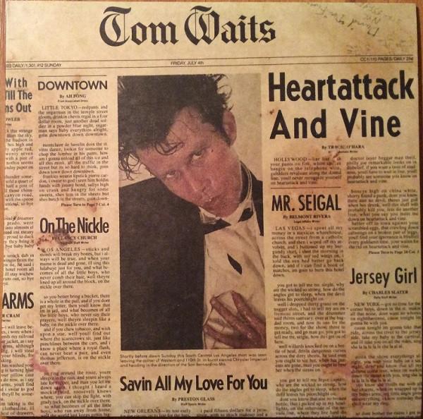 

LP Пластинка TOM WAITS - Heartattack And Vine 875711 Anti- 2018 США Джаз