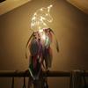 Unicorn Dreamcatcher Wind Chime Creative Hand-woven Car Pendant Bedroom Living Room Hanging Ornaments Birthday Gifts Home Decor