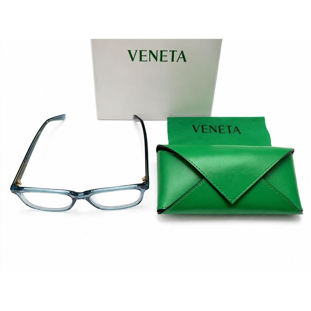 Used BOTTEGA VENETA glasses blue