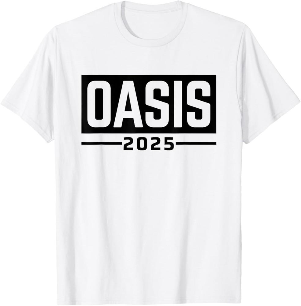 Oasis 2025 Калифорния CA Сувенирная футболка 2XL